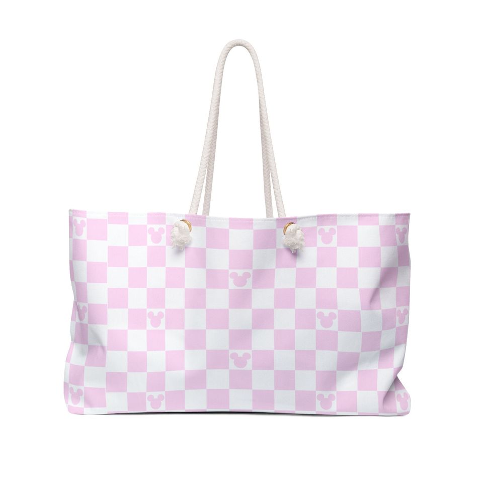 Pink Magical Mouse Weekender bag, Disney Mickey Weekender bag