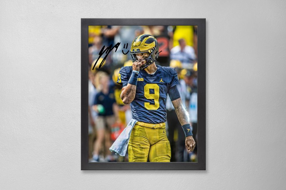 JJ McCarthy Michigan Wolverines Poster