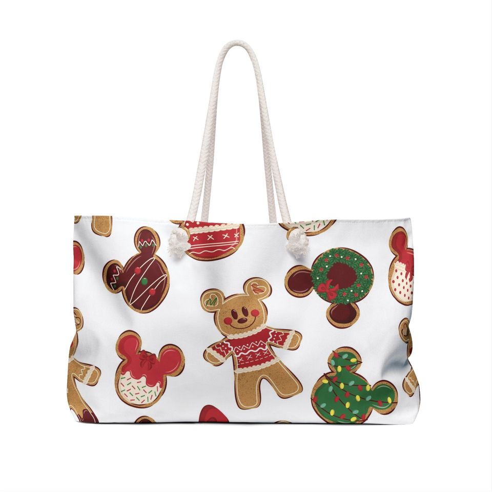Disney Mickey Mouse Christmas Weekender Bag