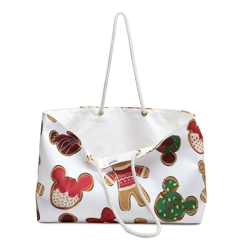 Disney Mickey Mouse Christmas Weekender Bag