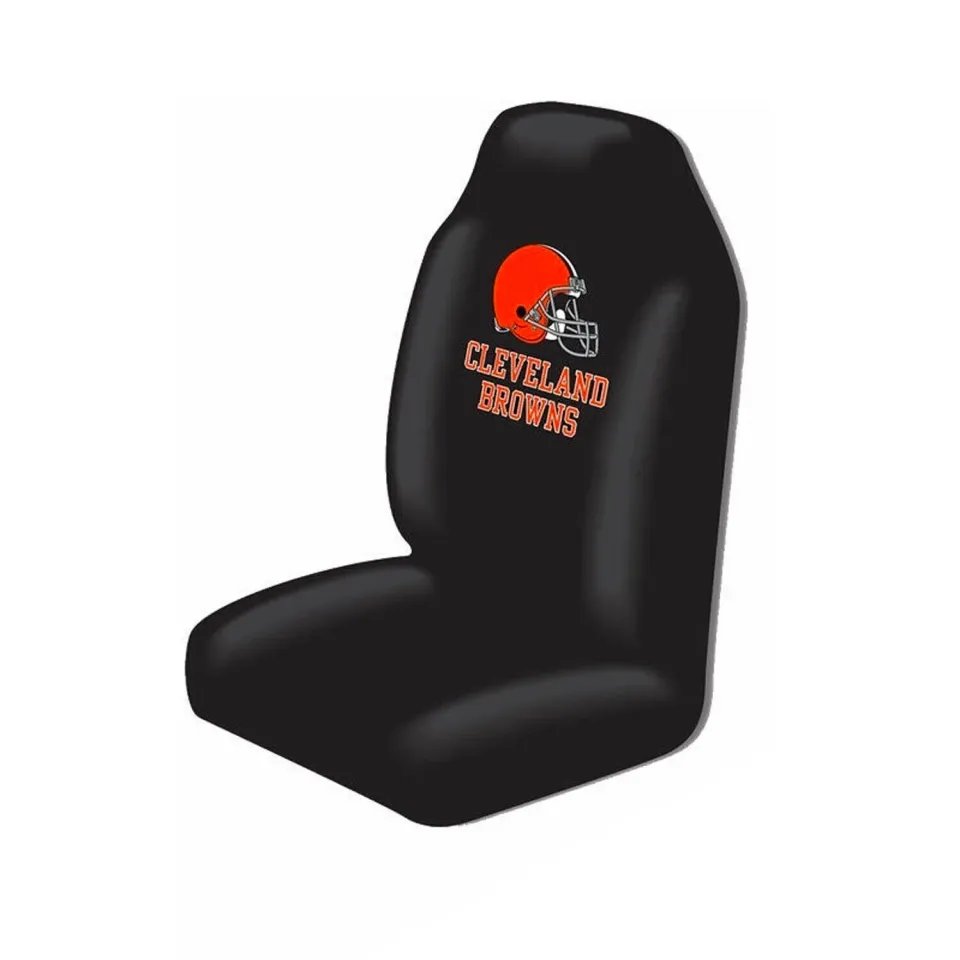 Cleveland Browns Seat Cover High Back Licensed Universal Fit Car SUV - Single