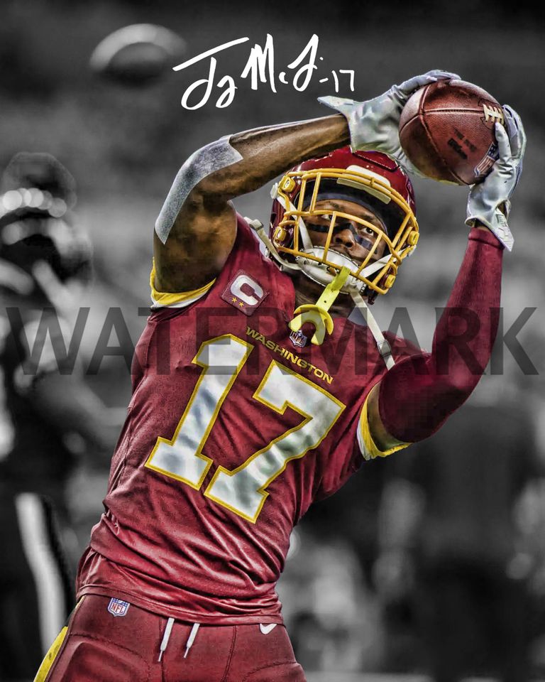 Terry McLaurin Washington Commanders Poster