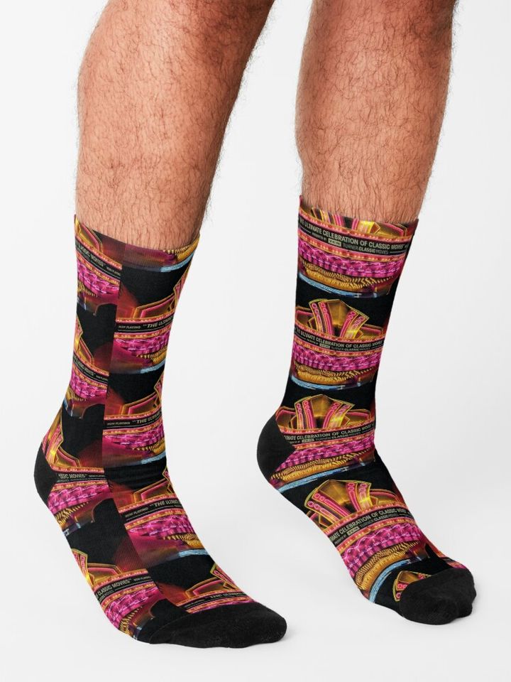 The Great Movie Ride Socks