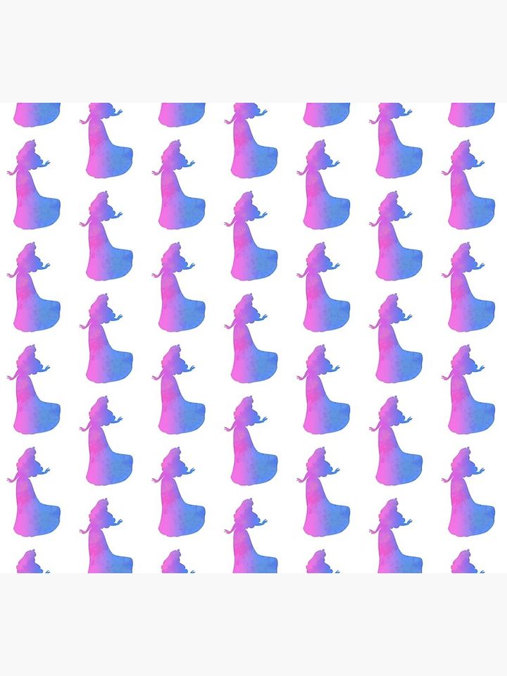 Princess Inspired Silhouette Socks