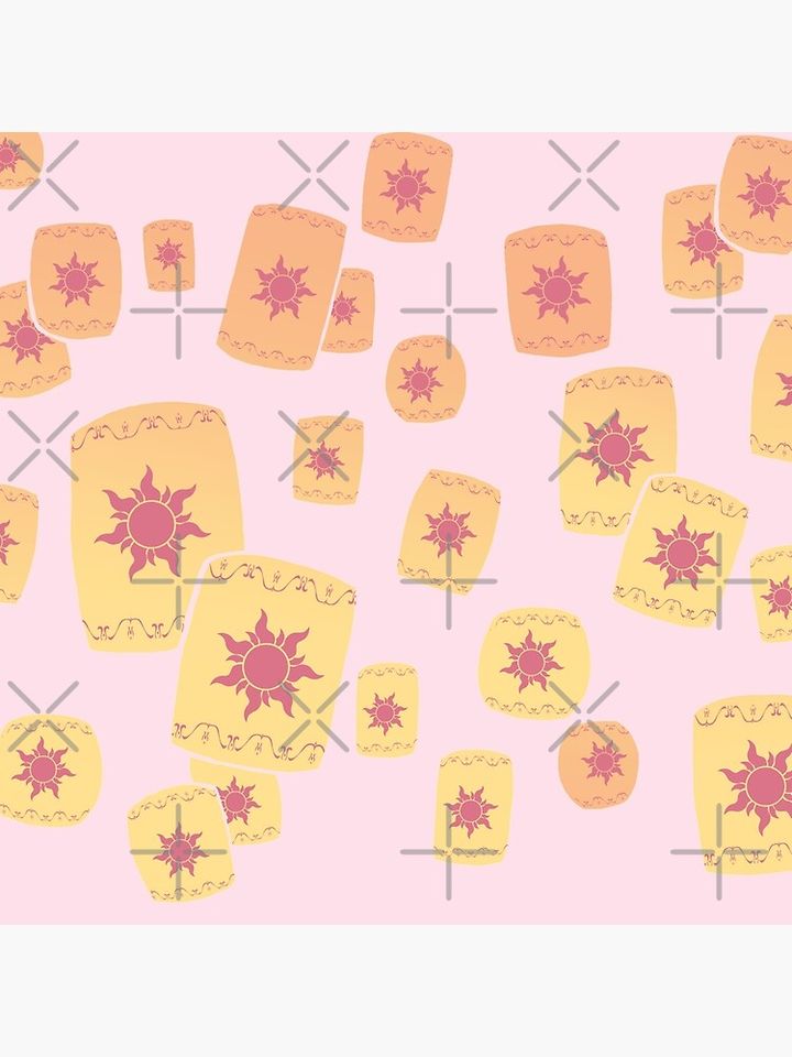 Floating Lanterns Gleam Variant Pillow