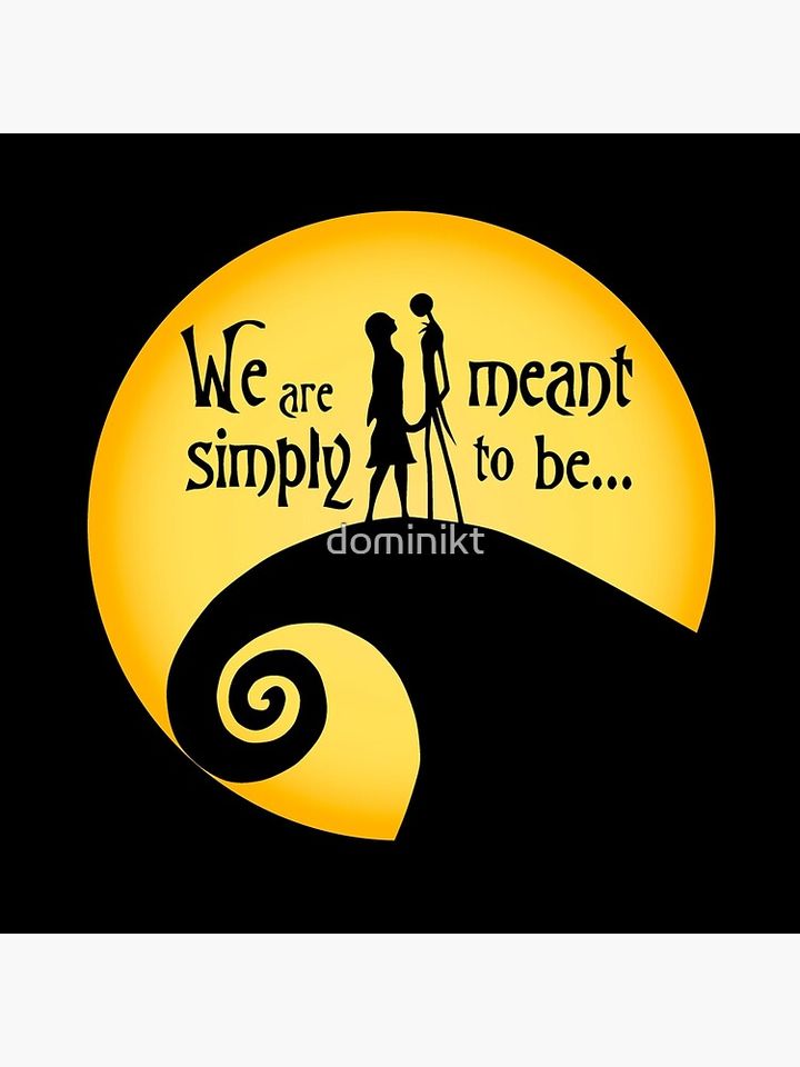 Jack and Sally Pillow