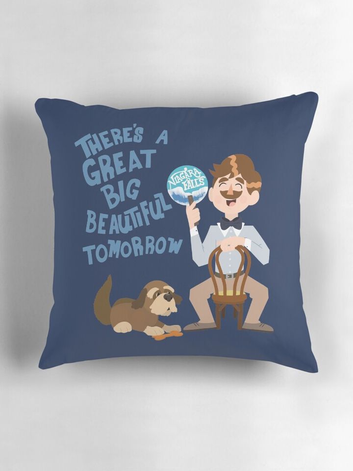 Man Has A Dream Pillow