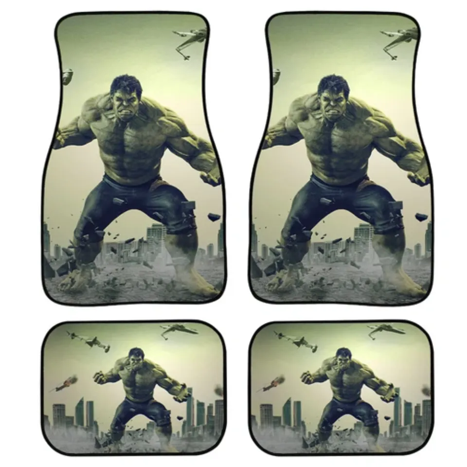 The Hulk Marvel Not-Slip Car Floor Mats