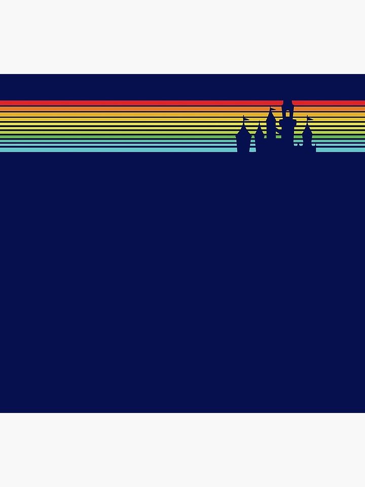 Retro Castle Stripes Socks