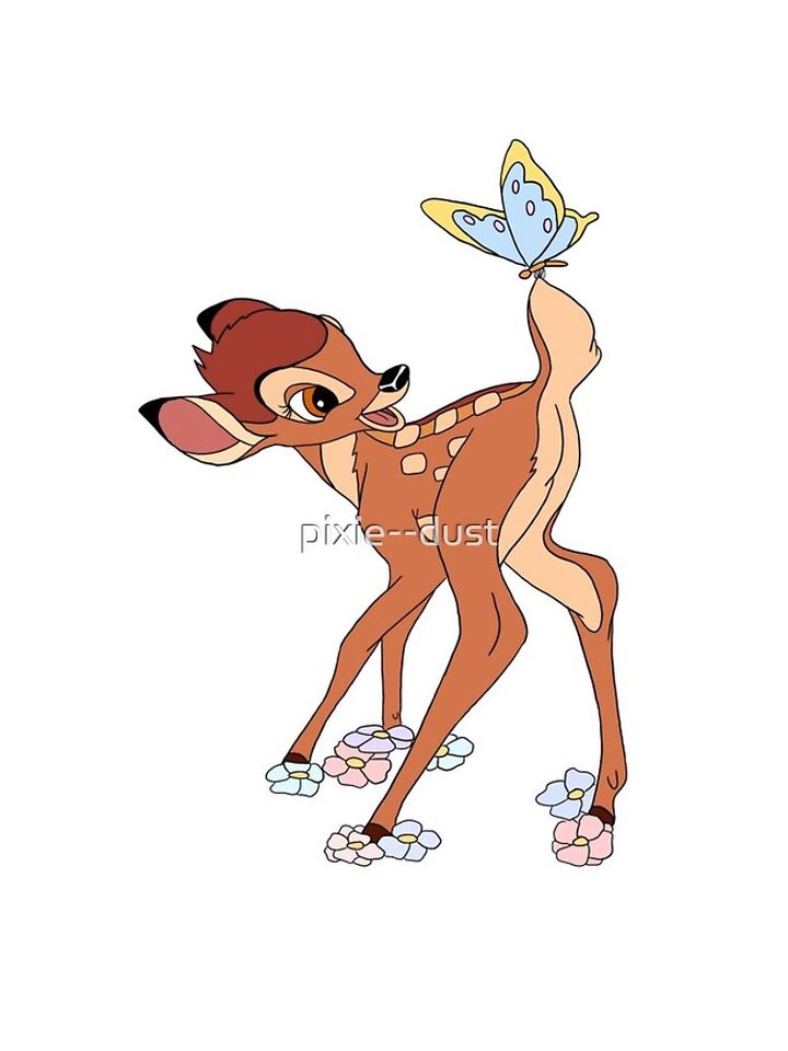 Butterfly Bambi  iPhone Case