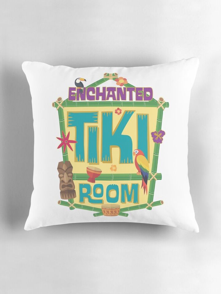 Enchanted Tiki Room Pillow