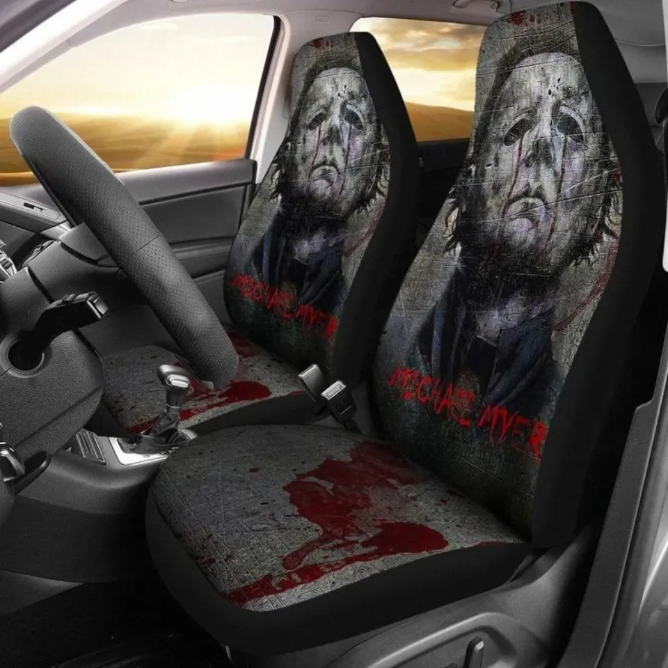Horror Characters Michael Myers Car Seat Covers