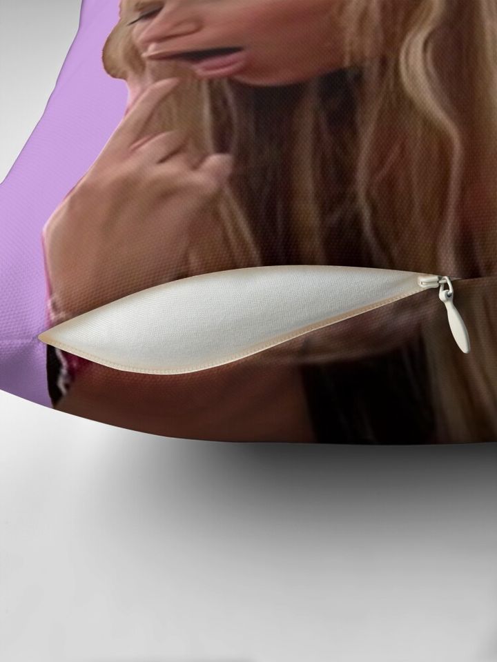 funny Hannah Montana sticker Pillow