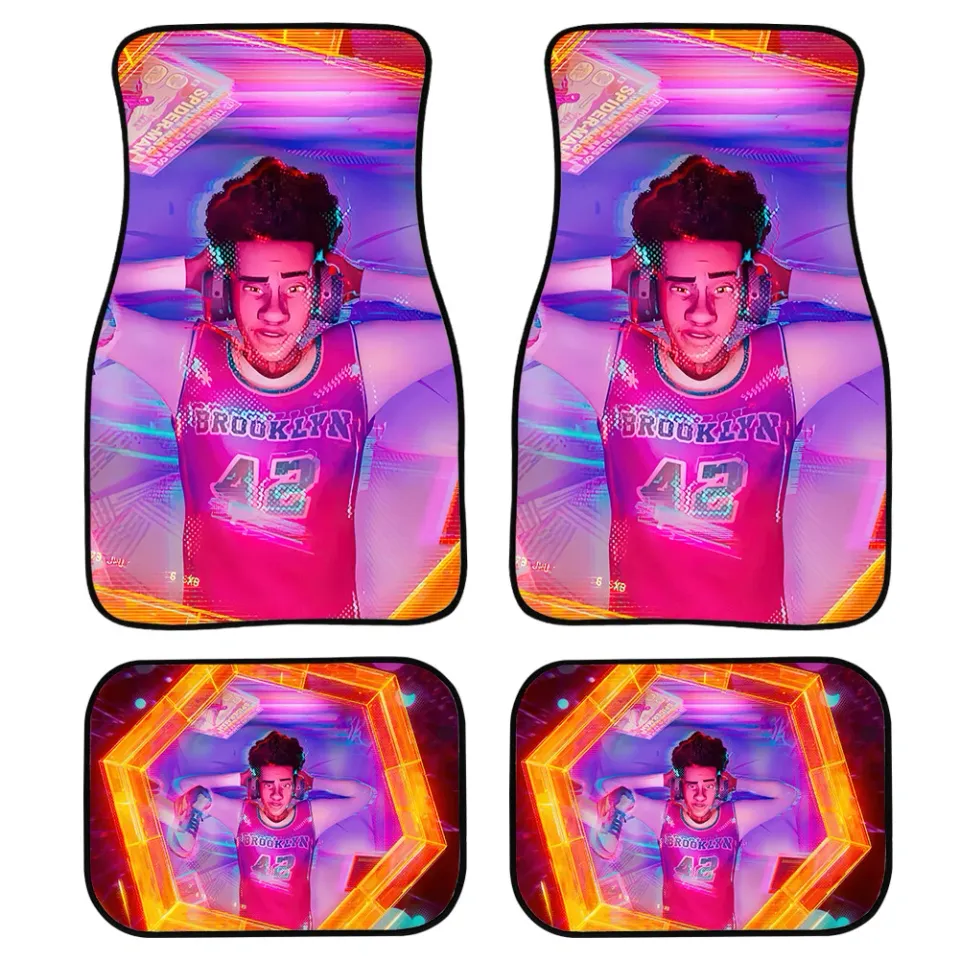 Spider-Man Miles Not-Slip Car Floor Mats