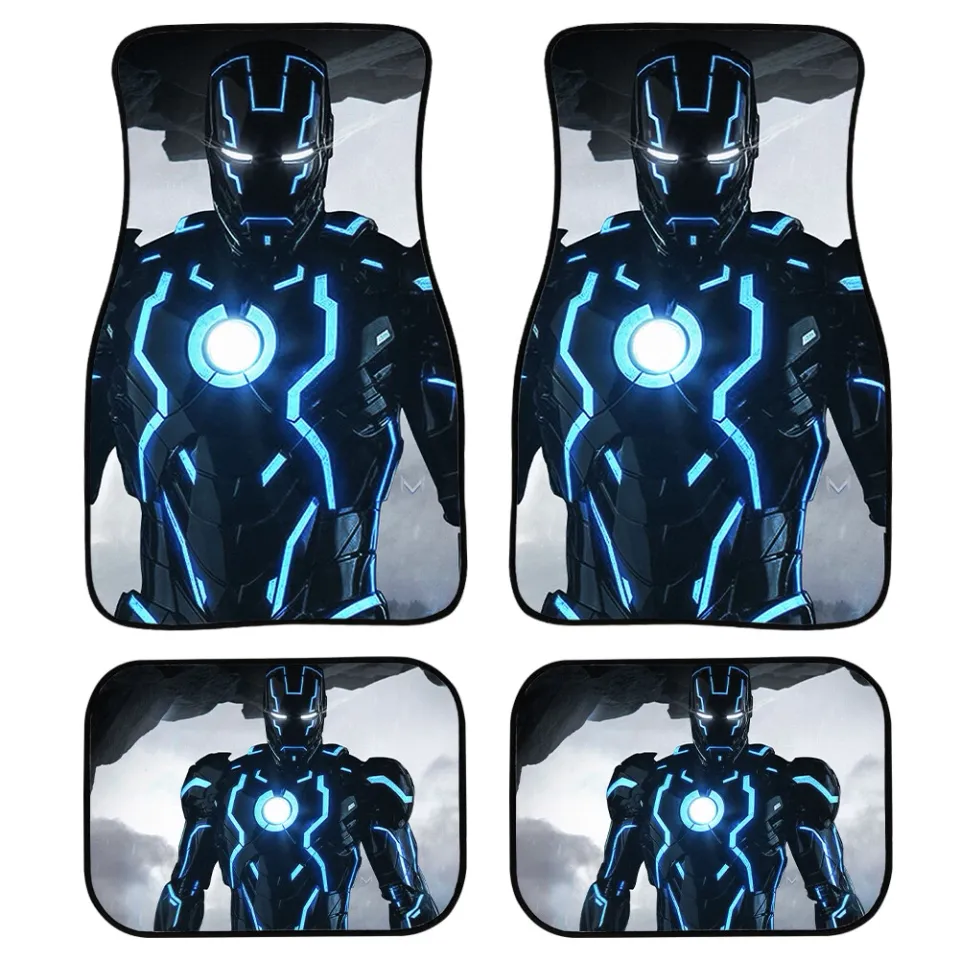 Iron Man Marvel Not-Slip Car Floor Mats