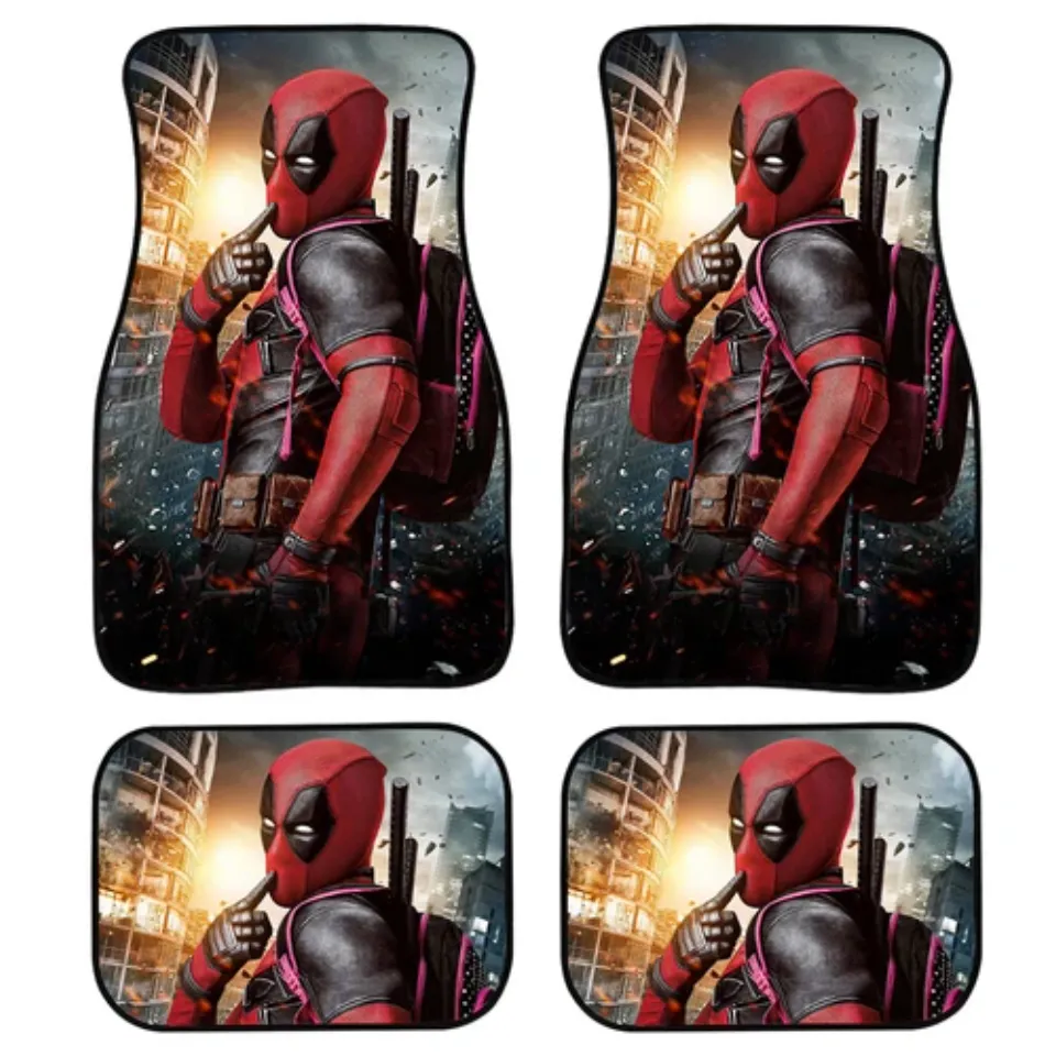 Deadpool Universal Fit Car Floor Mats