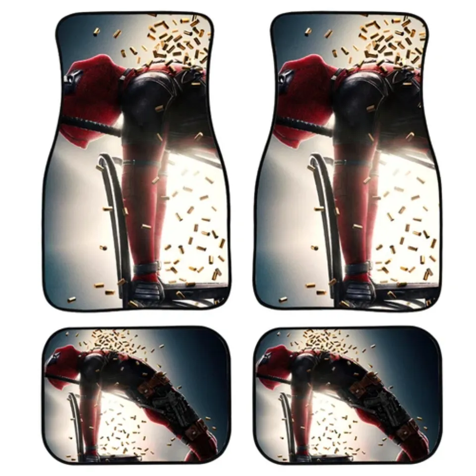 Deadpool Universal Fit Car Floor Mats
