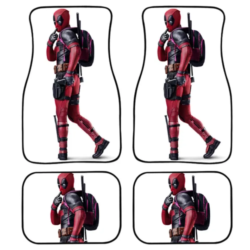 Deadpool Universal Fit Car Floor Mats