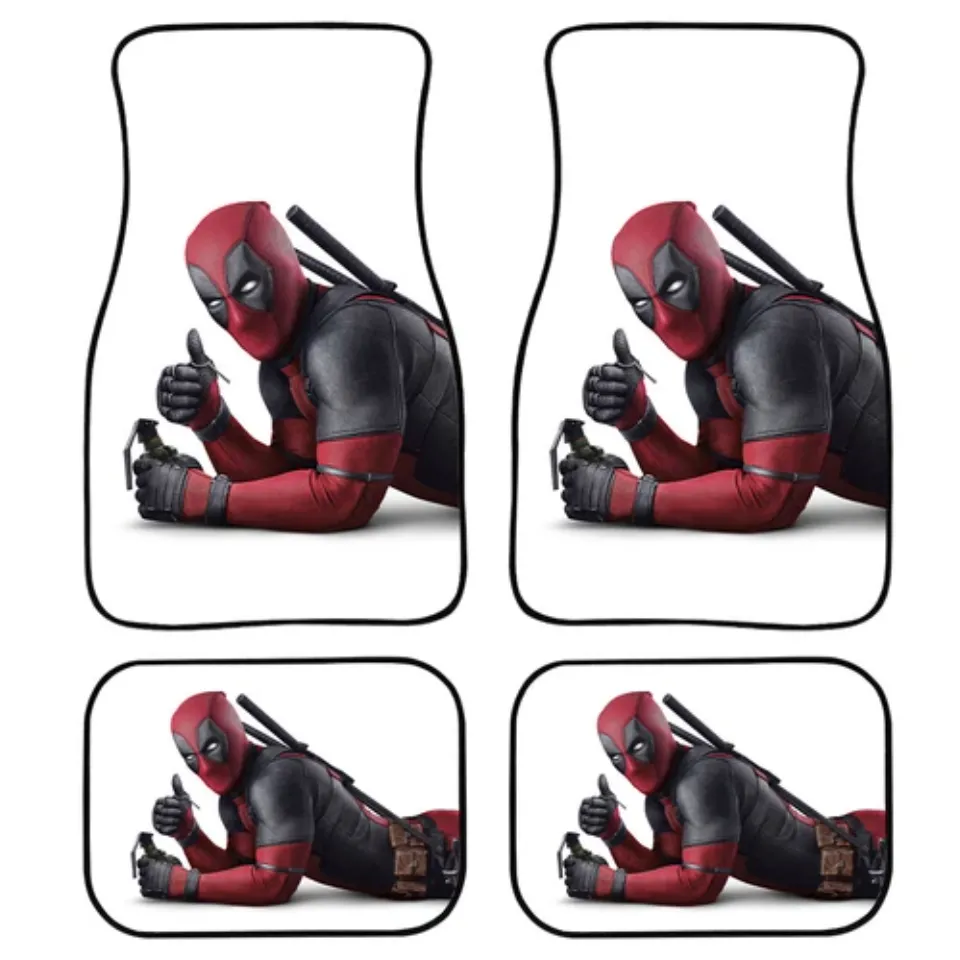 Deadpool Universal Fit Car Floor Mats