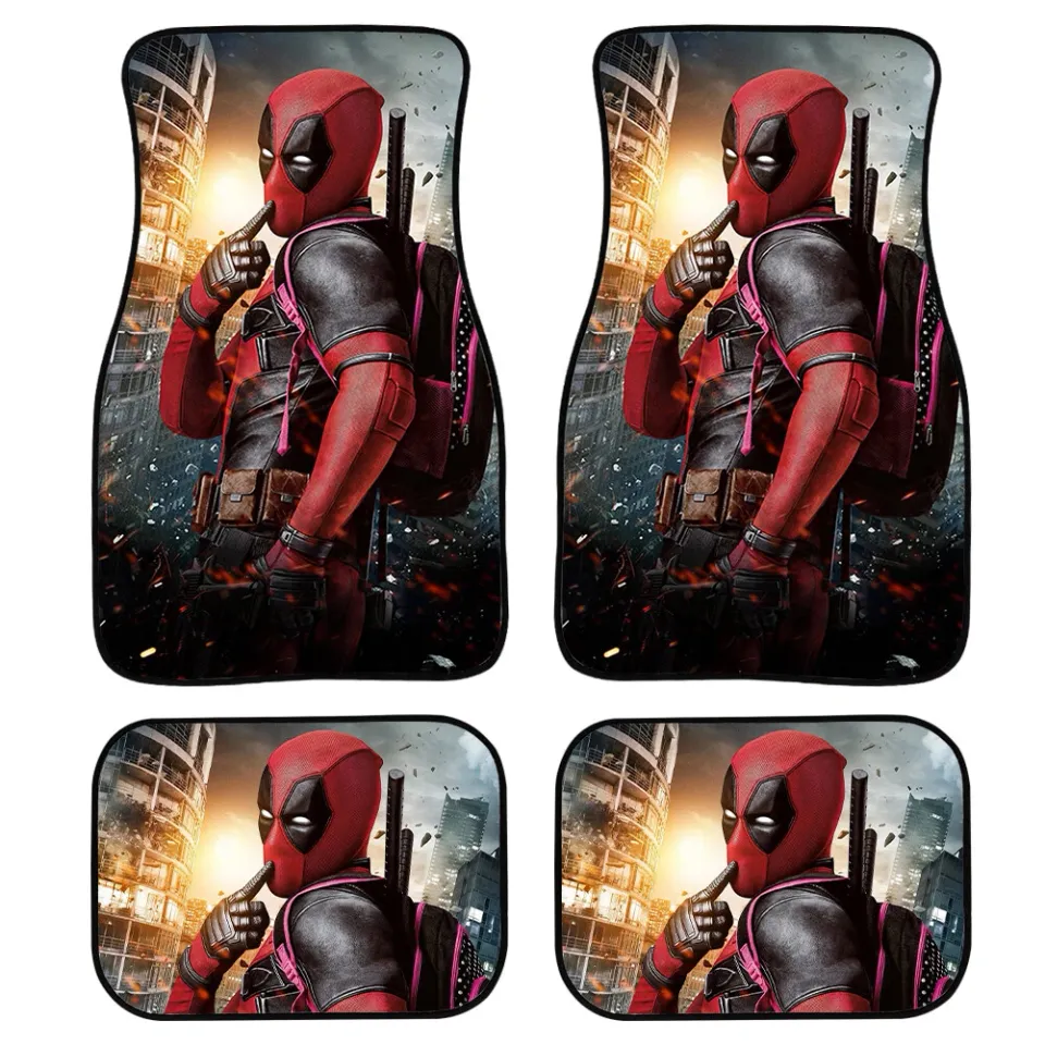 Deadpool Universal Fit Car Floor Mats