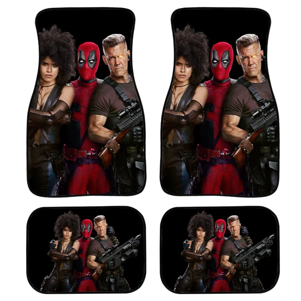 Deadpool Universal Fit Car Floor Mats