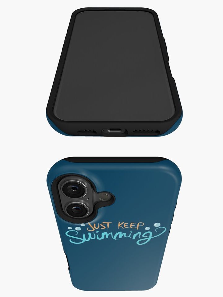 Just Keep Swimming iPhone Case