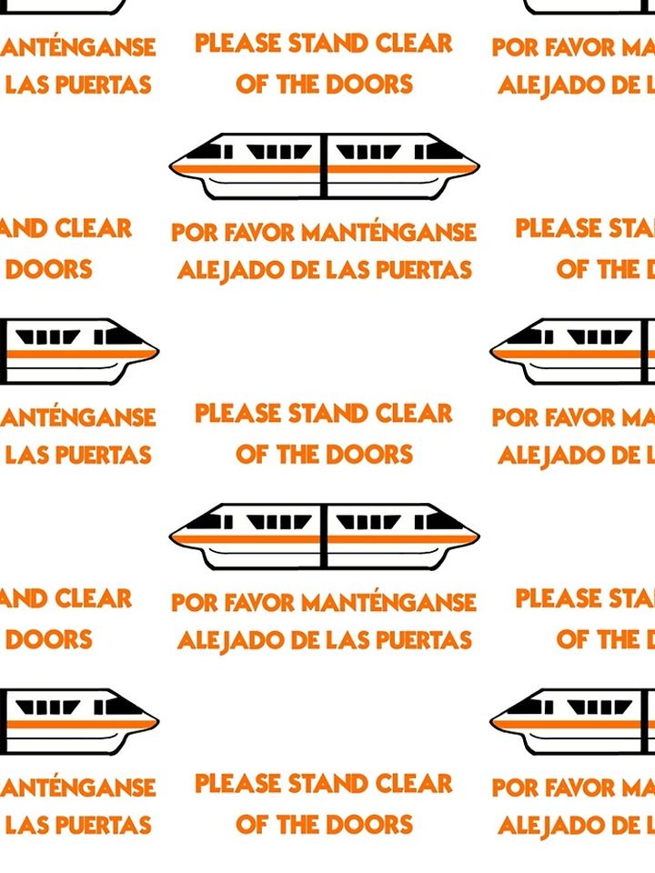 Orange Monorail Leggings