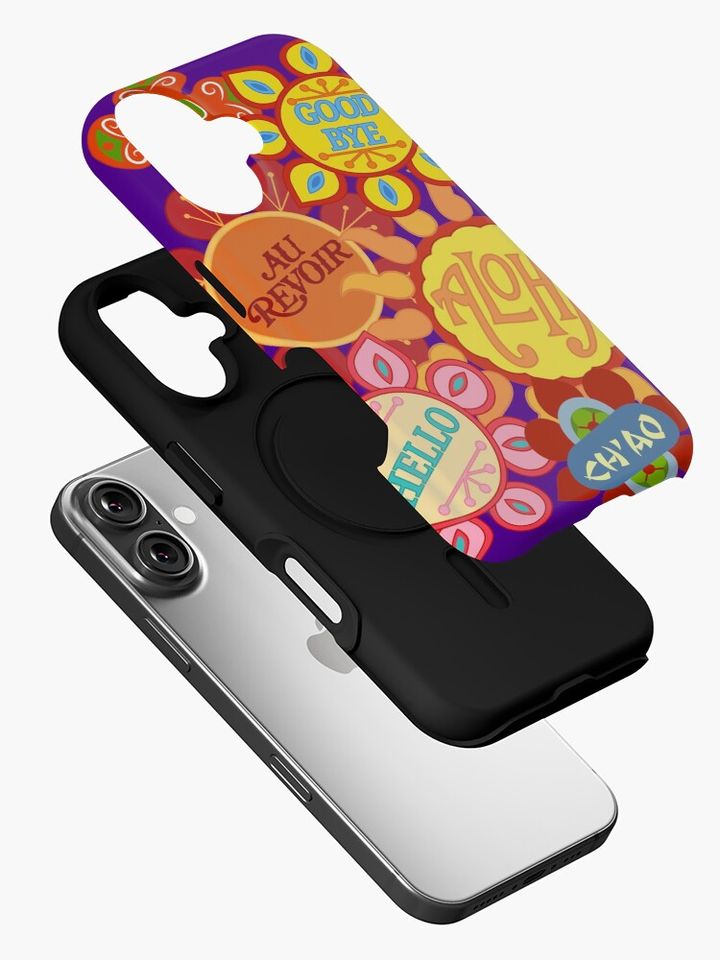 It's a Small World Flowers (original) iPhone Case