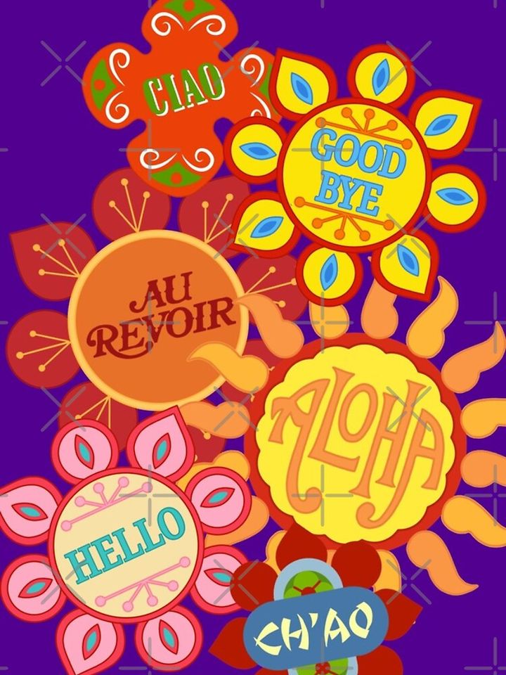 It's a Small World Flowers (original) iPhone Case