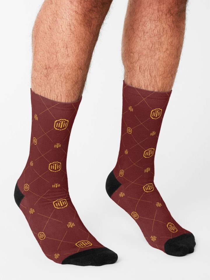 Hotel Pattern  Socks