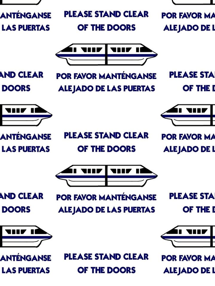 Blue Monorail Leggings