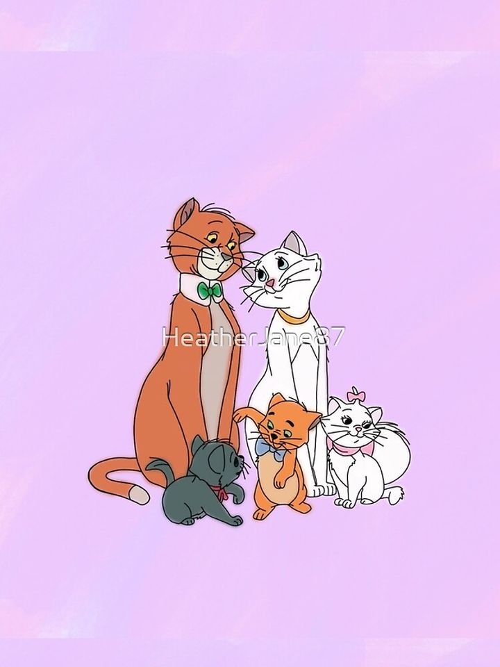 Aristocats design iPhone Case