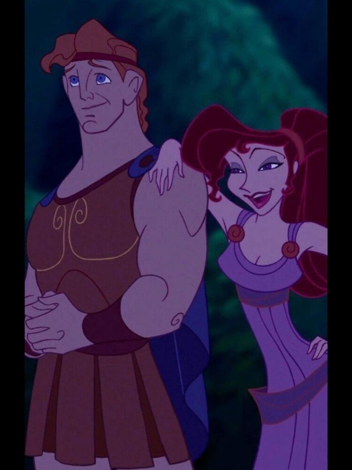 Hercules and Megara iPhone Case