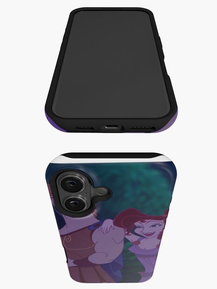 Hercules and Megara iPhone Case