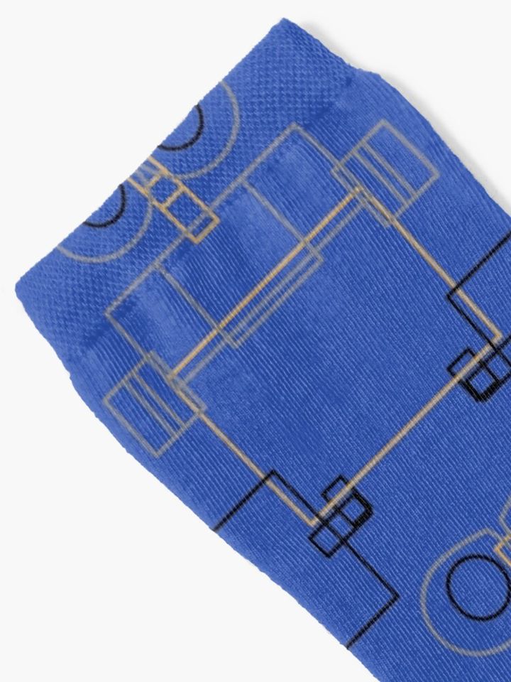 Minimal Line Wall-E Socks