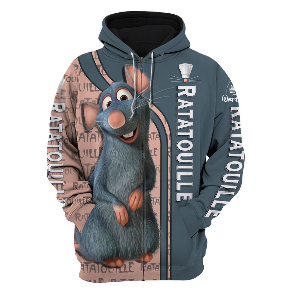 Remy Mouse Ratatouille | Disney 3D Hoodie