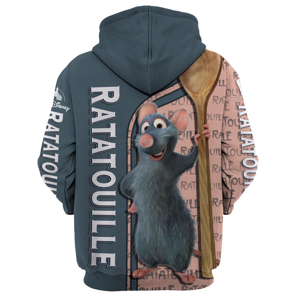 Remy Mouse Ratatouille | Disney 3D Hoodie