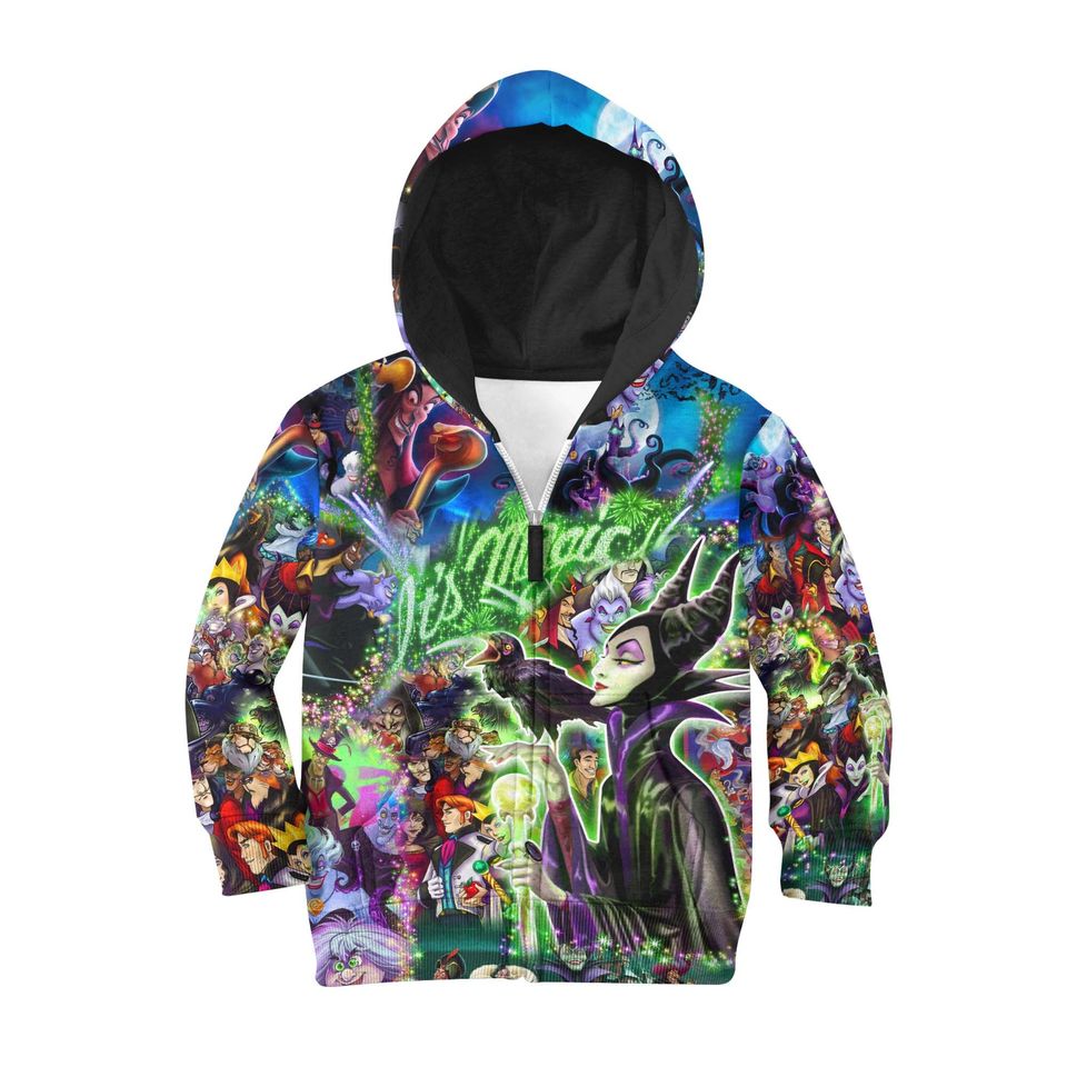 Its Magic Maleficent Villains | Disney 3D Hoodie