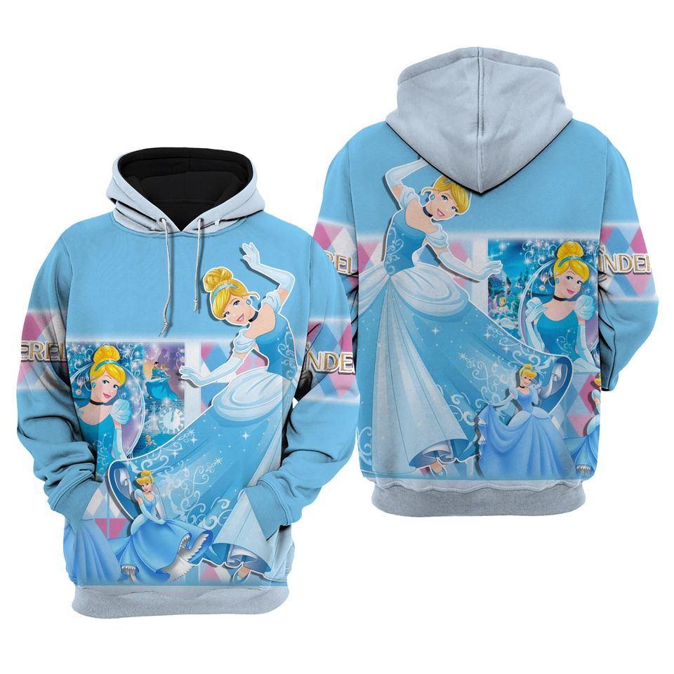 Cinde Disney Princess | Disney 3D Hoodie