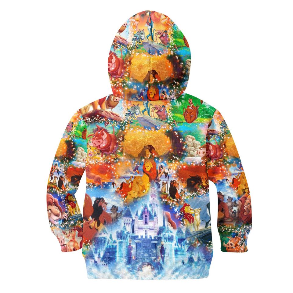 Simba The Lion King Its Magic | Disney 3D Hoodie