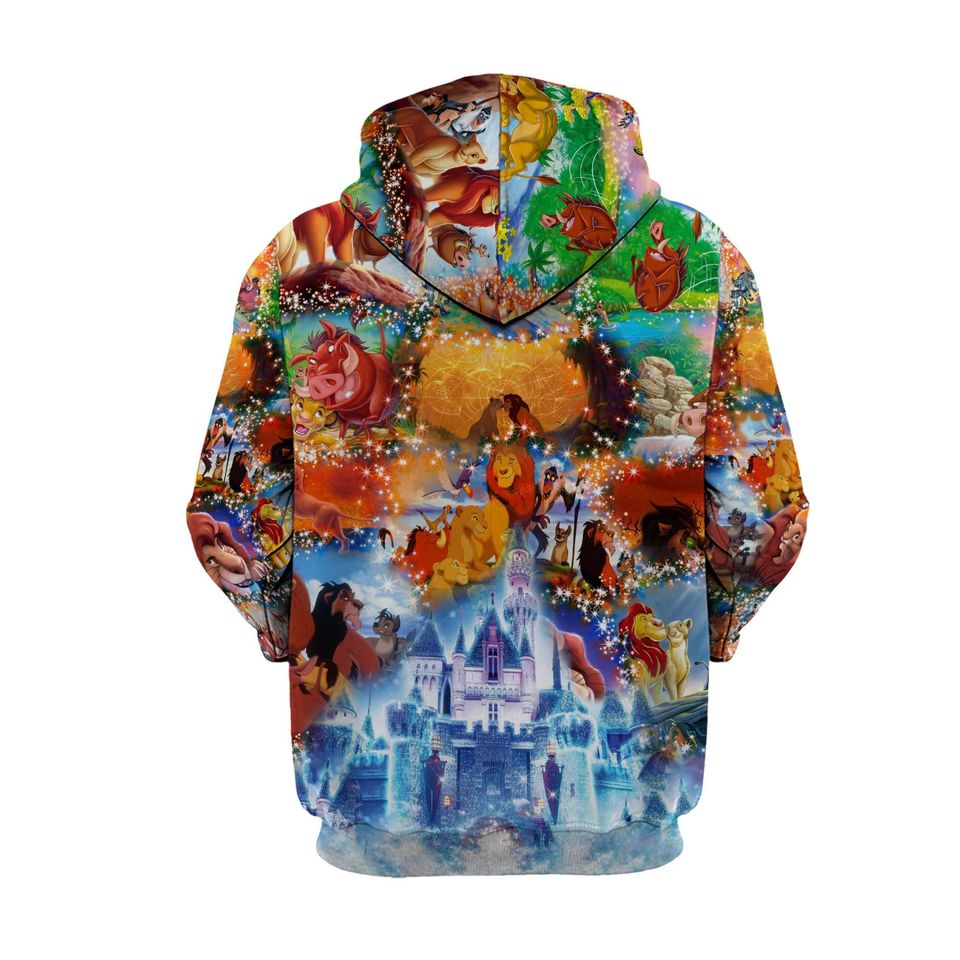 Simba The Lion King Its Magic | Disney 3D Hoodie