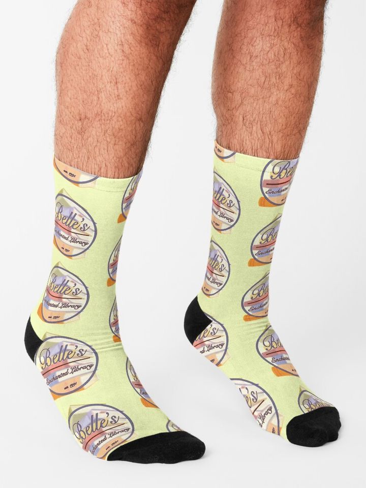Belle's Library Socks