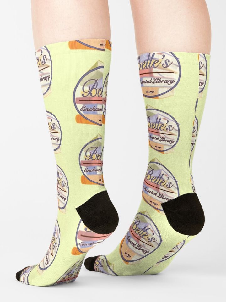 Belle's Library Socks
