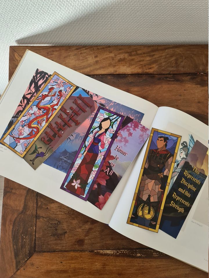 Mushu Bookmark, Disney Companion, Mulan, Eddie Murphy