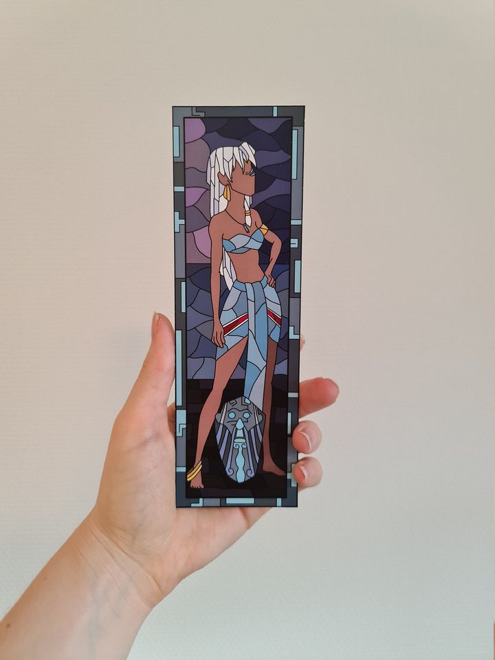 Kidagakash Bookmark, Disney Atlantis, Mask, Crystal Power