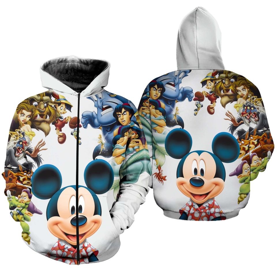 Mickey Mouse Disney Halloween 3D Hoodie