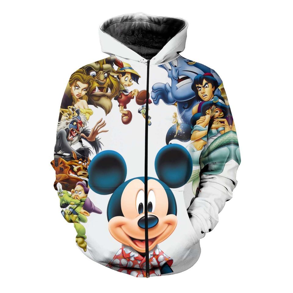 Mickey Mouse Disney Halloween 3D Hoodie