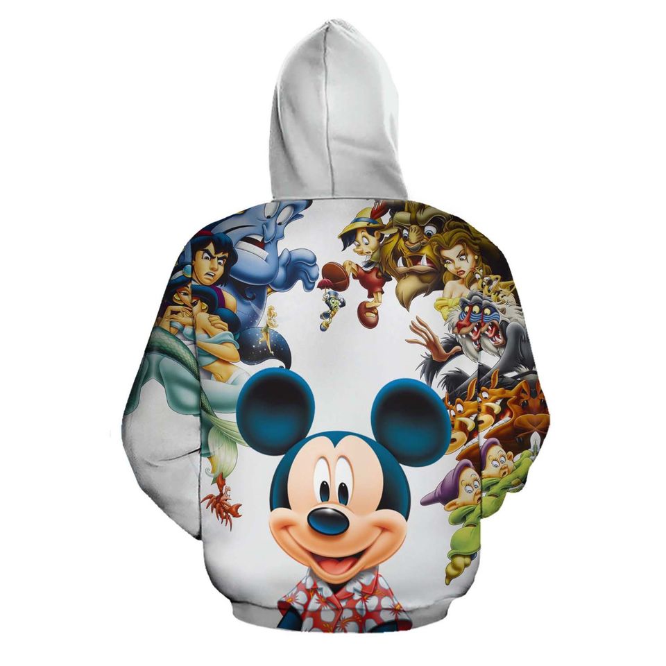 Mickey Mouse Disney Halloween 3D Hoodie