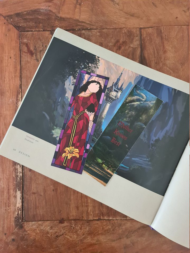 Mother Gothel Bookmark, Disney Tangled, Mother Knows Best