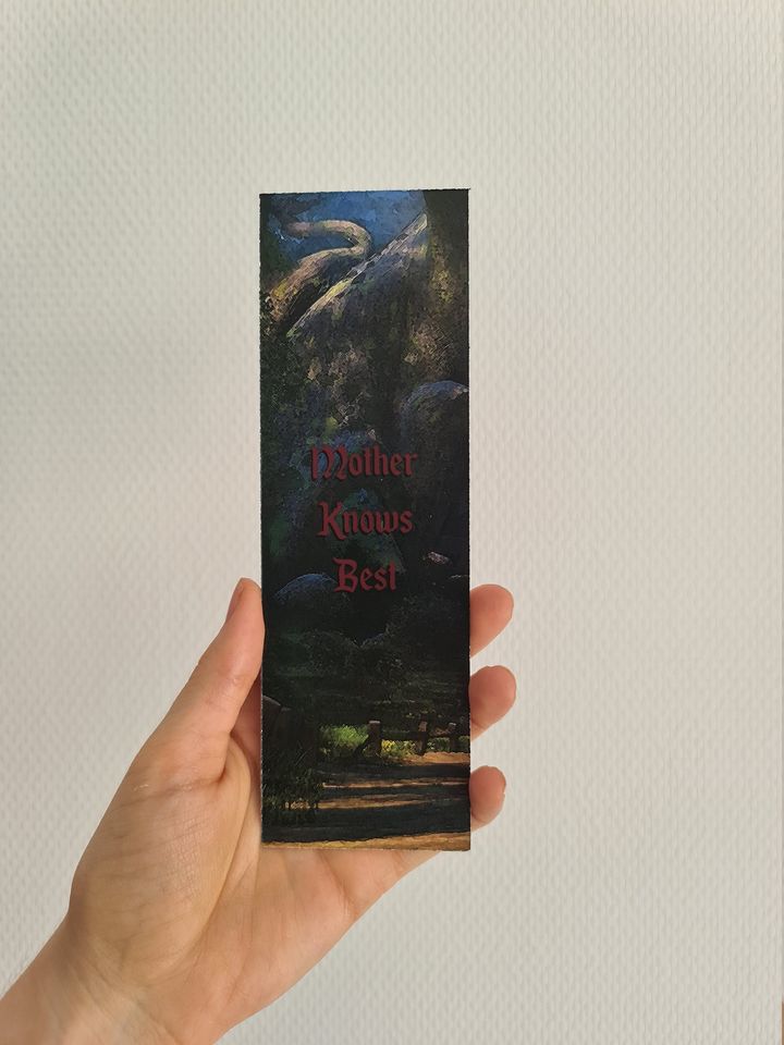 Mother Gothel Bookmark, Disney Tangled, Mother Knows Best